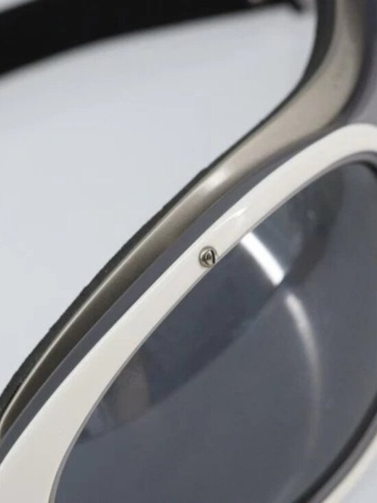 CHANEL Goggles Sunglasses plastic Black CC Auth SW1992 main image 5